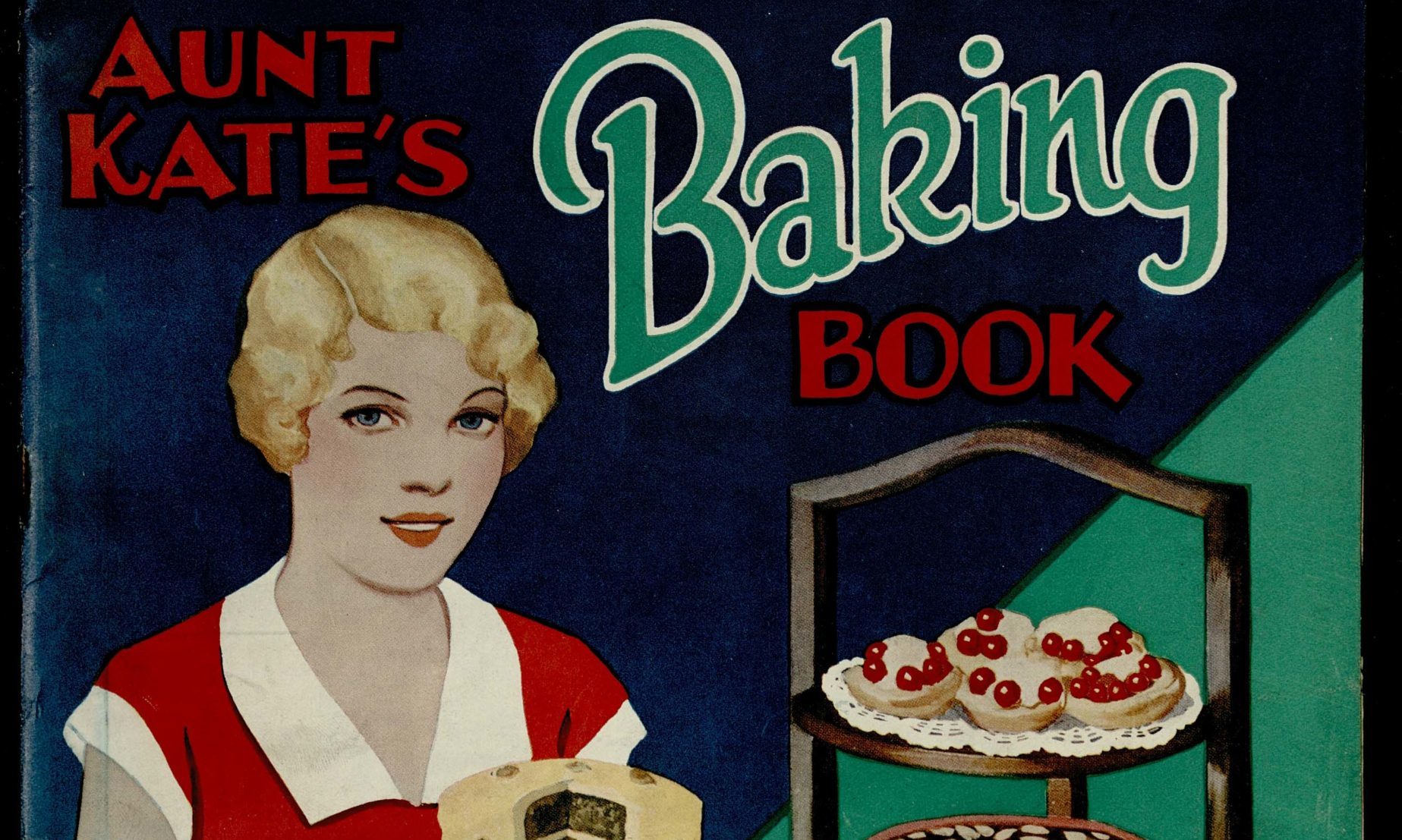 Aunt Kate's Baking Book from 1933.