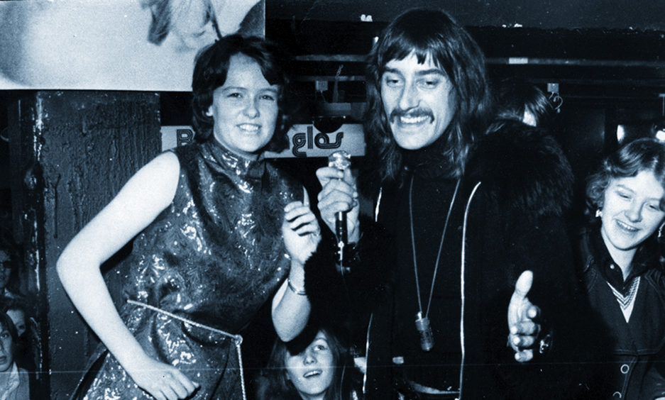 The opening of the new Master Beaujangles shop in Aberdeen in 1974.