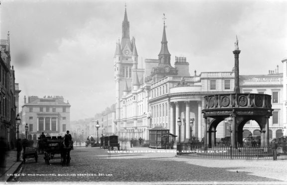 George Washington Wilson's stunning imaged of Aberdeen's Castlegate in the Victorian era.