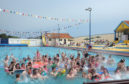 The usually busy Stonehaven Open Air Pool has been shut in 2020 due to the pandemic.