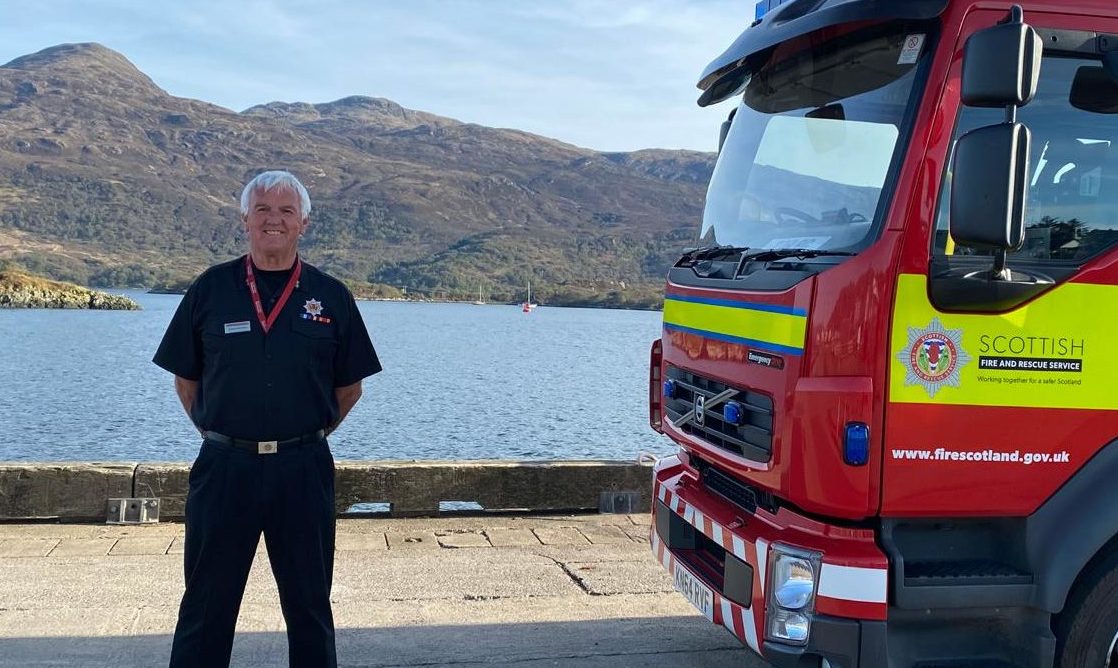 Watch Commander Donnie Maclean has bowed out after 37 years of service with the fire service in Kyle