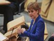 First Minister Nicola Sturgeon during First Minister's Questions held at the Scottish Parliament.