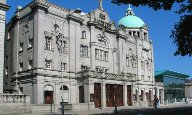 His Majesty's Theatre in Aberdeen.