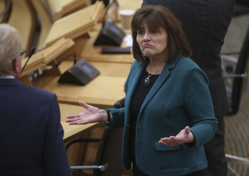 Health Secretary Jeane Freeman.