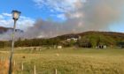 The fire service have said the fire has spread to posses a fire front of half-a-mile.