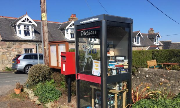 Muchalls phone box library