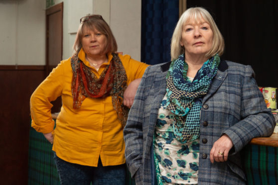 Group member and Strathisla community councillor Rhona Patterson (left) and group organiser and Keith councillor Theresa Coull 
Picture by Jason Hedges