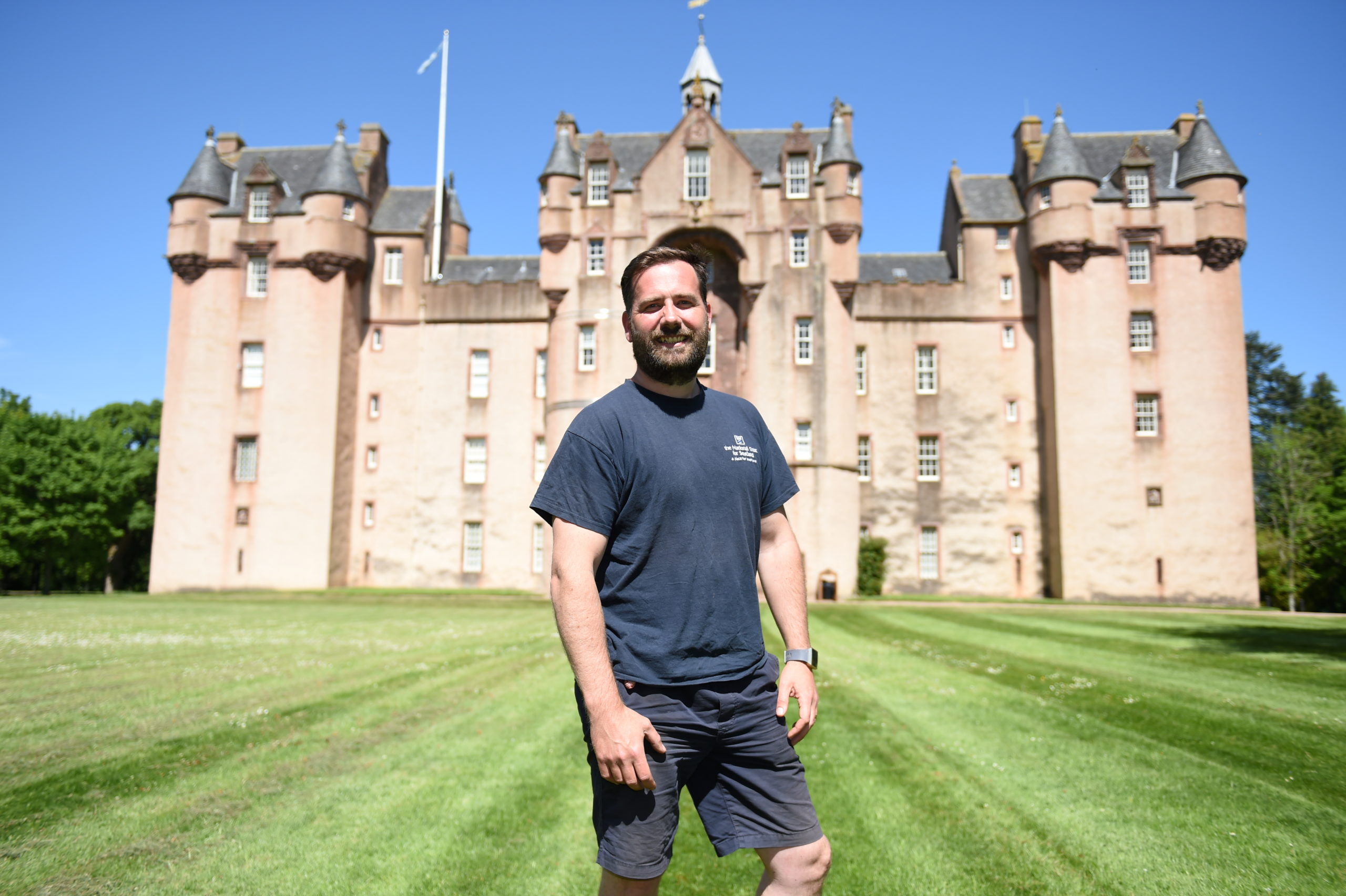 Fyvie Castle gardener, Stuart Stockley will be taking people on a fascinating tour round the Walled Garden of Scottish Fruit.