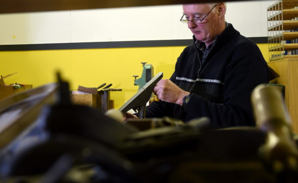 Inverness Men's Shed took over the Pavilion at Millburn Academy under the community asset transfer scheme