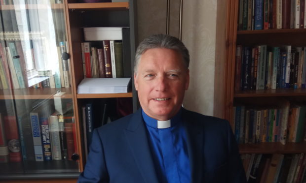 Reverend Iain MacLeod is looking forward to joining his congregation in person.