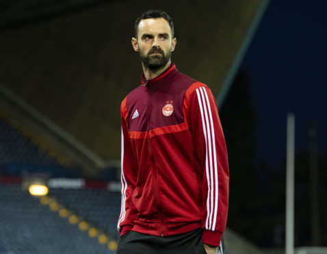 Aberdeen captain Joe Lewis.