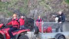 Hebrides Mountain Rescue Team assisted in the operation to rescue the injured lamb