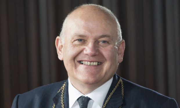 Aberdeen Lord Provost, Barney Crockett.