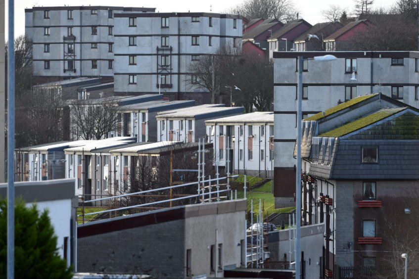 Parts of Torry are within the bottom 10% of deprived areas in the region.