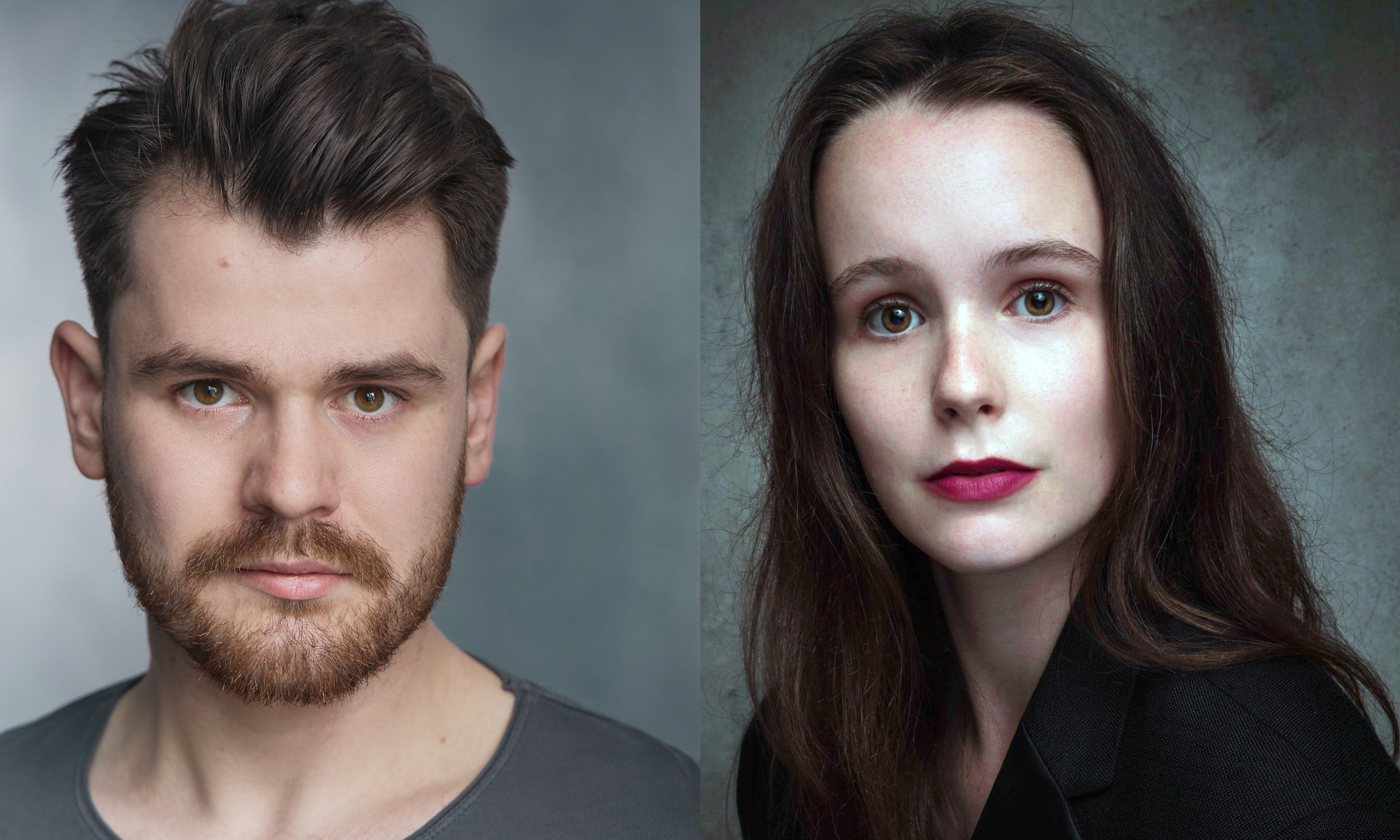 Elgin actor Lewie Watson featured in the production alongside Sophie Macnai from Glasgow.