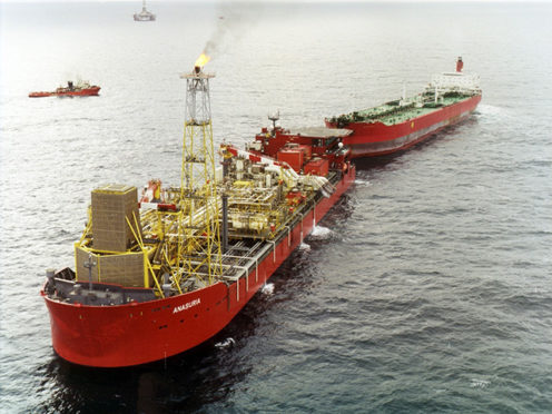 The Anasuria floating production storage and offloading vessel.