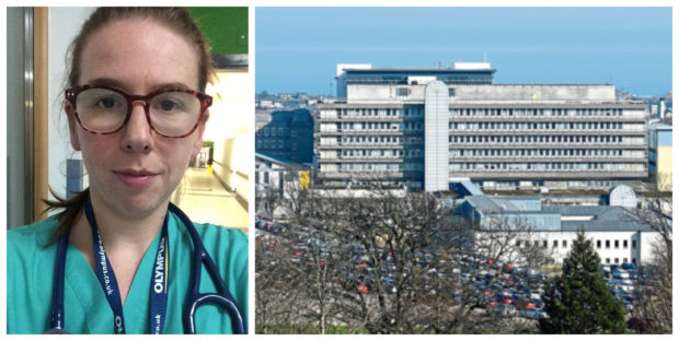 Dr Francesca Moroni works at Aberdeen Royal Infirmary