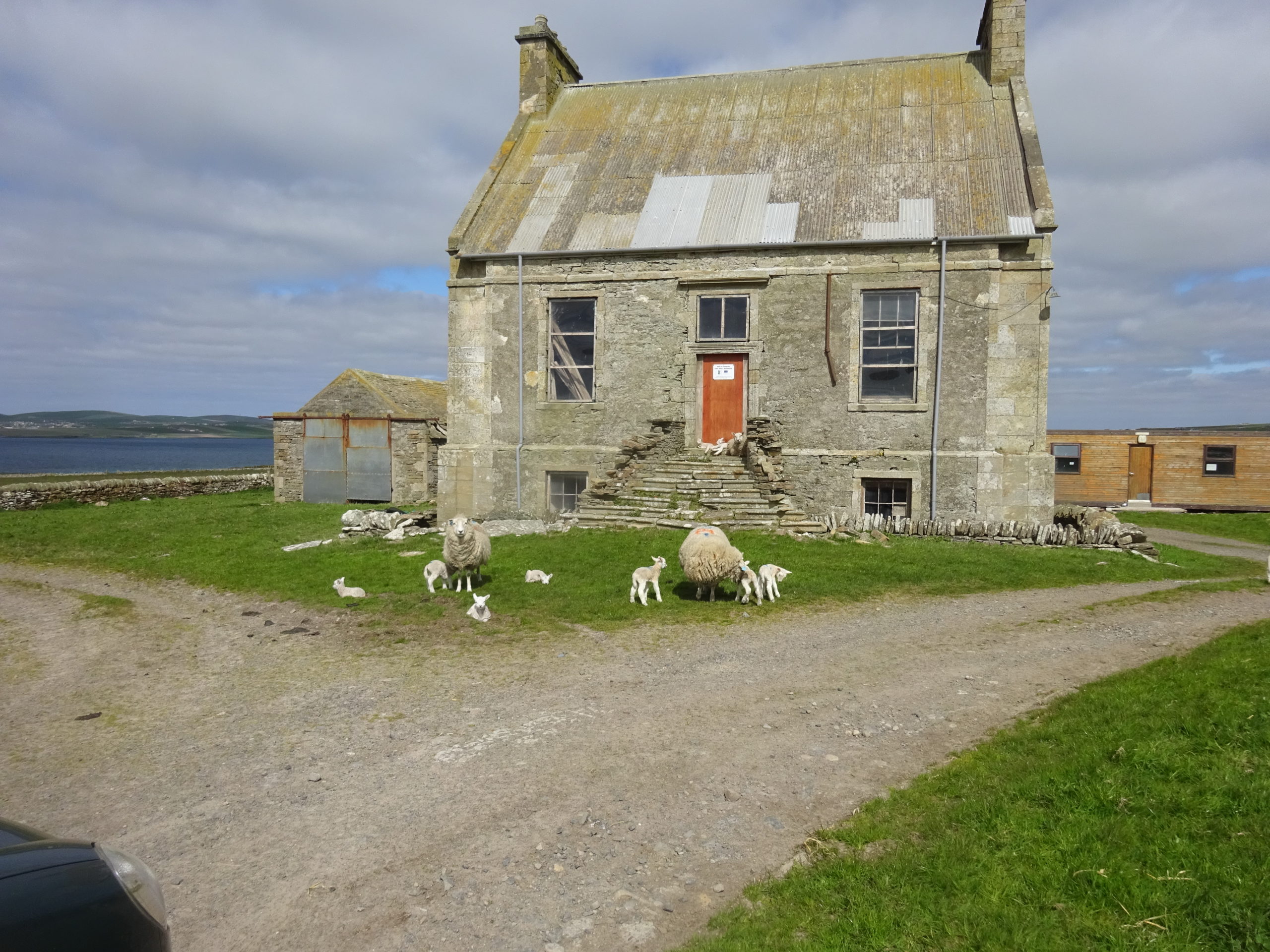 The 18th century Hall of Clestrain in Orkney.