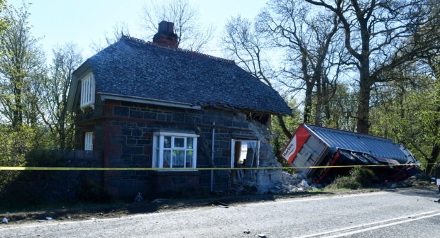 The incident happened on Fyvie Station