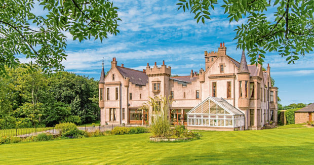 Tillycorthie Mansion House in Udny, Aberdeenshire,