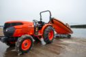 Miro's new tractor will help the group launch the lifeboat in winter.