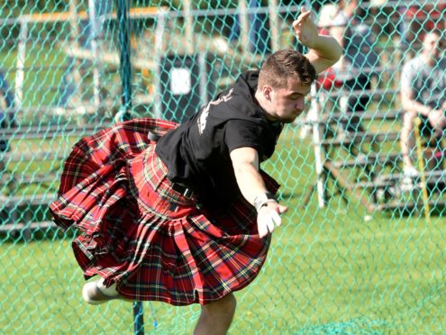 George Evans says he was hitting "massive" throws in training before lockdown. 
Picture by Colin Rennie