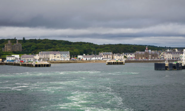 Stornoway Harbour featured often in Machair.