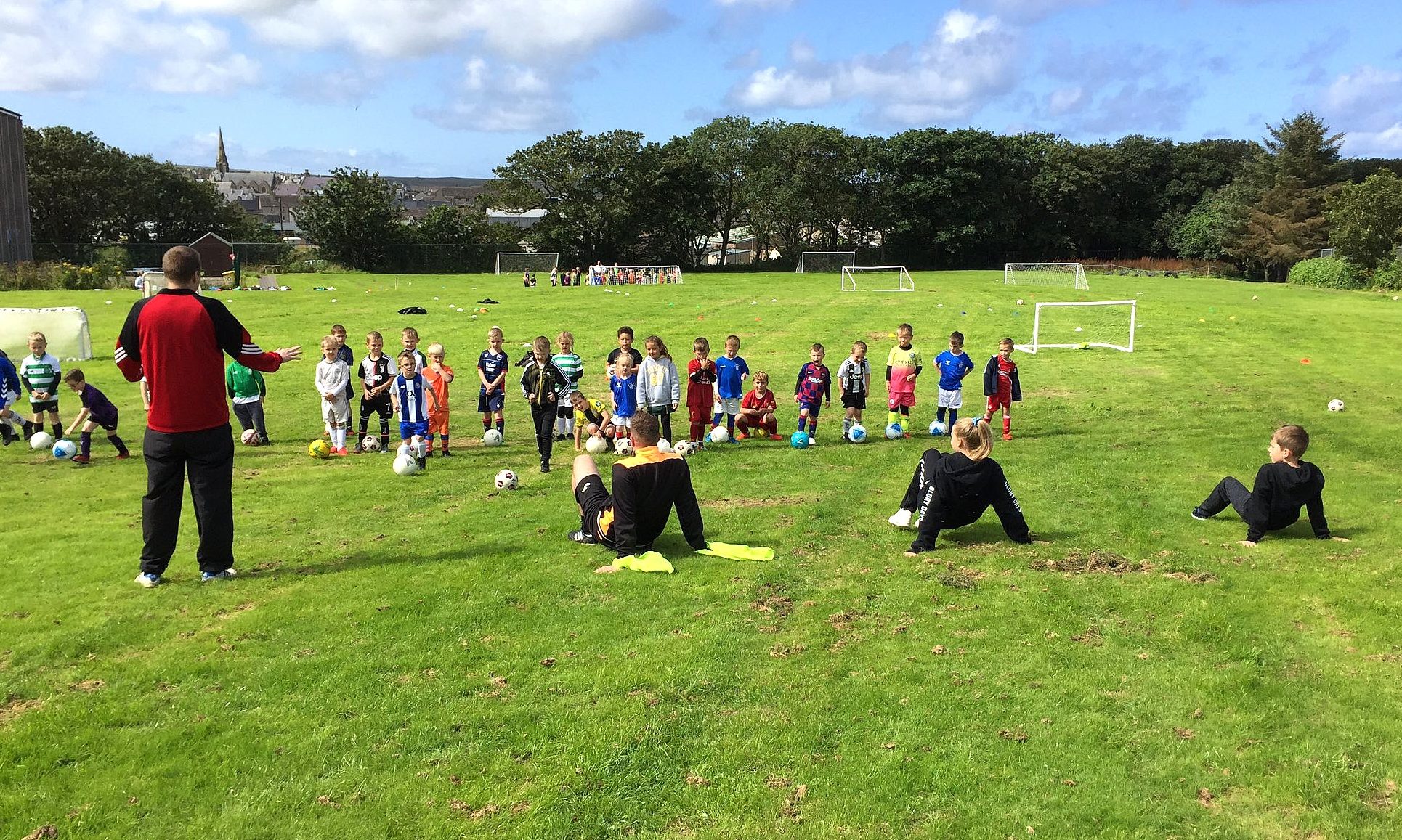 25 young footballers are to benefit from the Keep Scotland Active initiative.