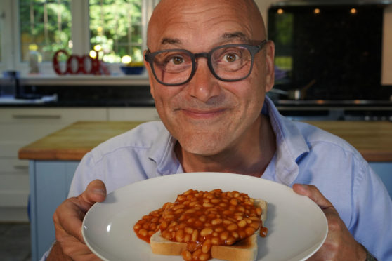 Gregg Wallace on Inside the Factory.