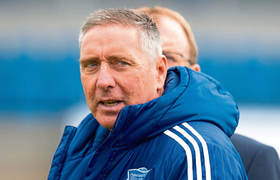 Peterhead manager Jim McInally.