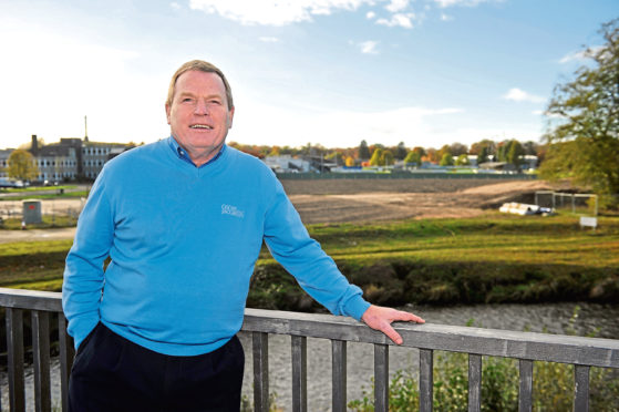 Elgin City chairman Graham Tatters