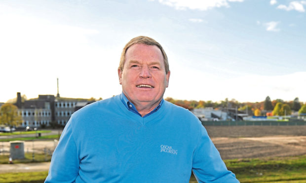 Elgin City chairman Graham Tatters
