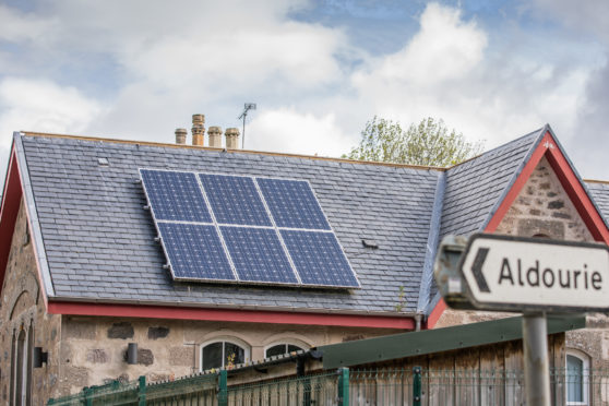 Aldourie Primary school, by Dores has been been targetted by theives who stole lead flashing from the school's roof.