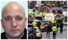 Constable David Whyte was injured during the attack in Glasgow.