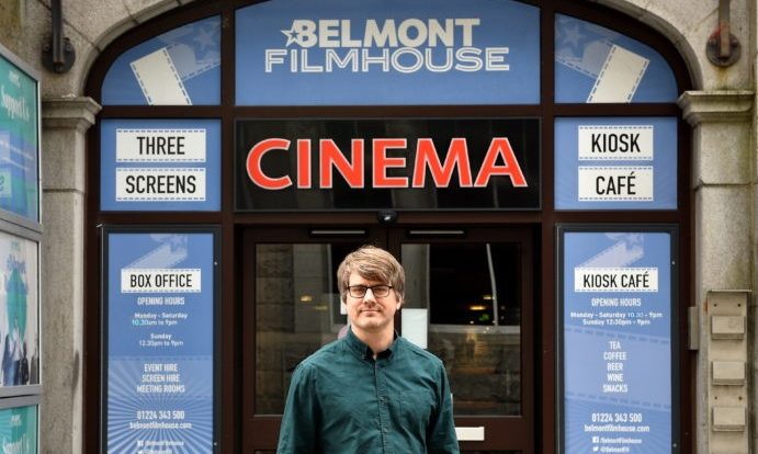 Colin Farquhar, head of cinema operations at Belmont Filmhouse.