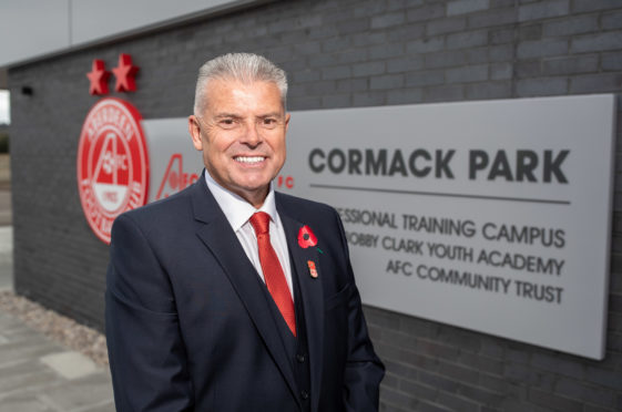 Aberdeen FC chairman Dave Cormack
