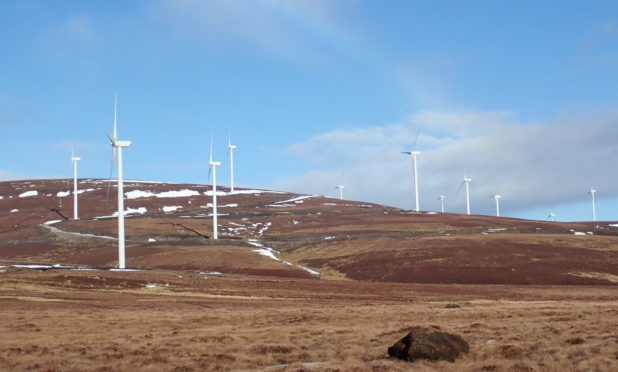 Dorenell windfarm.