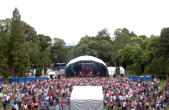 Belladrum's Garden stage. Picture by Andrew Duke.