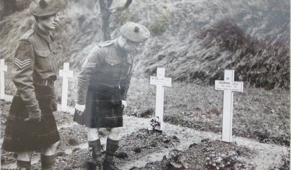 Malcolm Straughan escaped from St Valery and later helped liberate it in 1944.