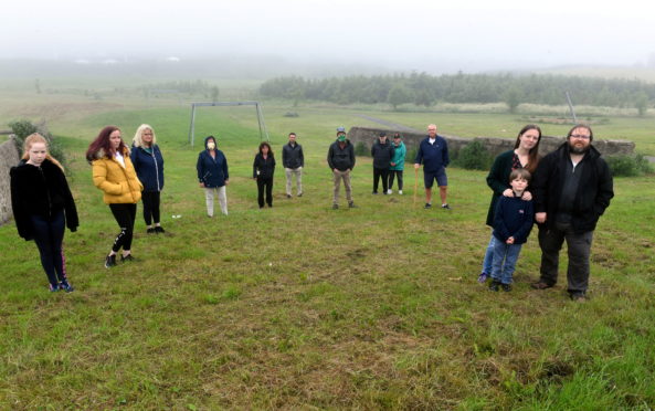 Residents are campaigning to save St Fittick's Park in Torry from development as the city's Energy Transition Zone.
Picture by Chris Sumner.