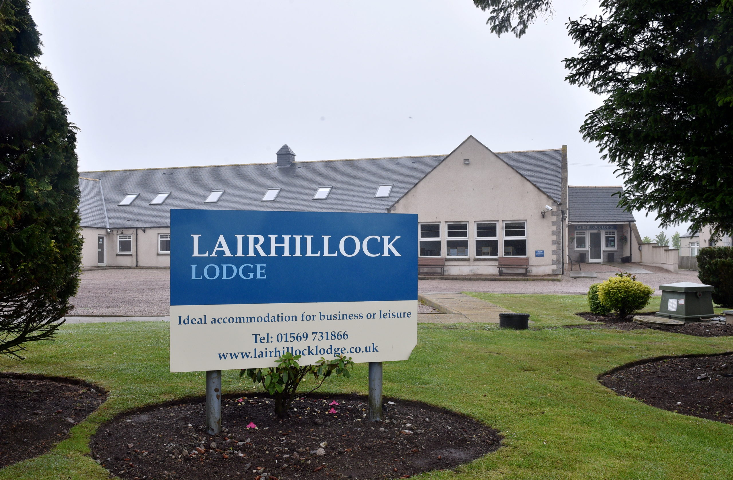 Lairhillock Lodge is set to be converted into five homes.