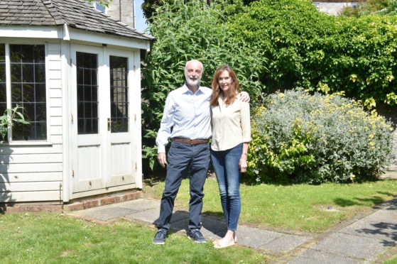 Bob and Annie Fraser at their home 74 Hamilton Place, Aberdeen.
Picture by Darrell Benns