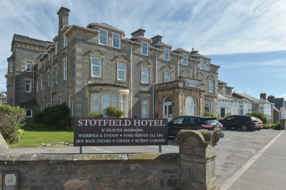 The Stotfield Hotel in Lossiemouth, Moray.
Pictures by Jason Hedges.