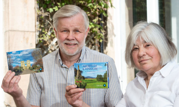 Colin and Eithne Nutt, who run Ness Publishing. Picture by Jason Hedges.