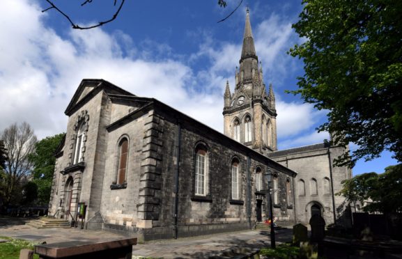 St Nicholas Kirk, Church in Aberdeen.
Picture by Kami Thomson