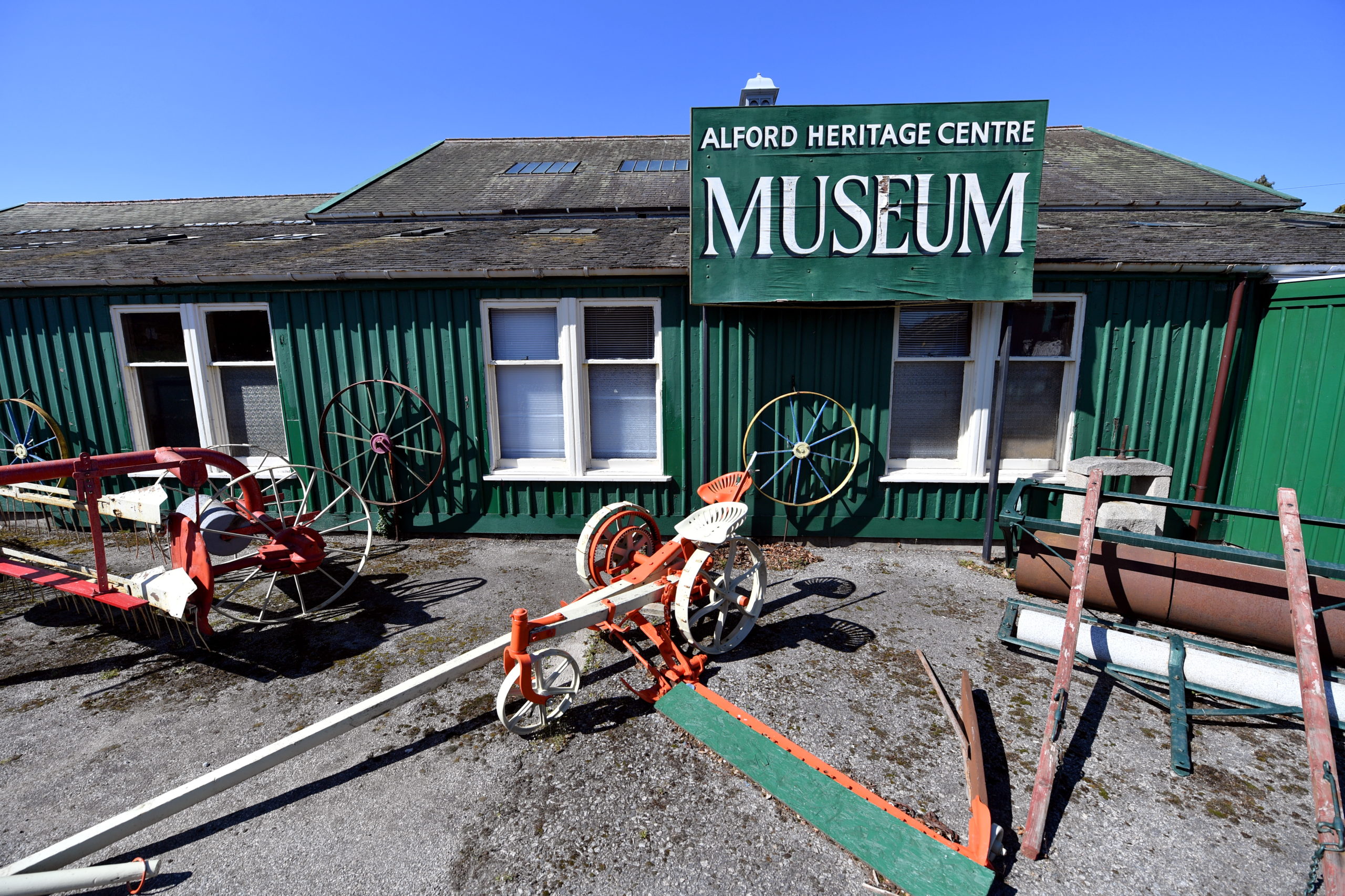 The Alford Heritage Museum will not be opening this season.