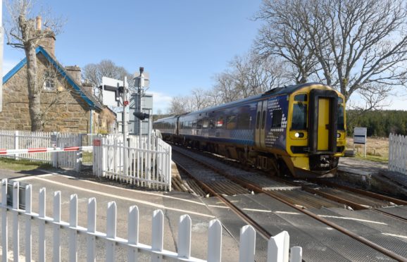 Forsinard Station in Sutherland, one of the stops along the Far North Line. Photo: Sandy McCook.