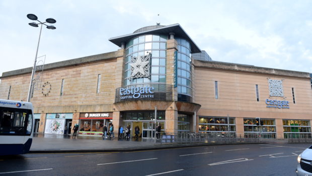 The Eastgate Shopping Centre in Inverness.