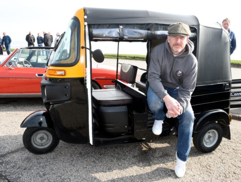 Robert Carmichael from ASC Tuk Tuk. Picture by Jim Irvine.