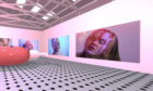 Contemporary art practice graduate Shae Myles' exhibition space.